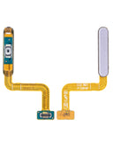 Replacement Fingerprint Reader With Flex Cable Compatible with Samsung Galaxy A22 4G (A225 / 2021) (Violet)