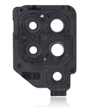 Replacement Back Camera Lens With Bracket Compatible with Samsung Galaxy A22 4G (A225 / 2021) (Black)