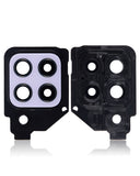 Replacement Back Camera Lens With Bracket Compatible with Samsung Galaxy A22 4G (A225 / 2021) (Violet)