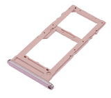 Replacement Dual Sim Card Tray Compatible with Samsung Galaxy A51 5G (A516 / 2020) (Prism Cube Pink)