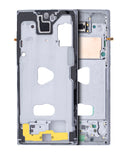 Replacement Mid-Frame Housing Compatible with Samsung Galaxy Note 10 (Aura White)