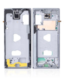 Replacement Mid-Frame Housing Compatible with Samsung Galaxy Note 10 (Aura White)