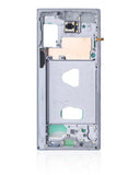 Replacement Mid-Frame Housing Compatible with Samsung Galaxy Note 10 (Aura White)