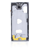 Replacement Mid-Frame Housing Compatible with Samsung Galaxy Note 10 (Aura White)
