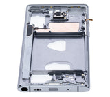 Replacement Mid-Frame Housing Compatible with Samsung Galaxy Note 10 (Aura White)