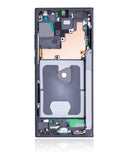Replacement Mid-Frame Housing Compatible with Samsung Galaxy Note 20 Ultra (Mystic Black)