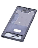 Replacement Mid-Frame Housing Compatible with Samsung Galaxy Note 20 Ultra (Mystic Black)
