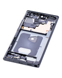 Replacement Mid-Frame Housing Compatible with Samsung Galaxy Note 20 Ultra (Mystic Black)