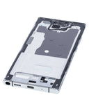 Replacement Mid-Frame Housing Compatible with Samsung Galaxy Note 20 Ultra (Mystic White)
