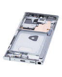 Replacement Mid-Frame Housing Compatible with Samsung Galaxy Note 20 Ultra (Mystic White)