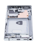 Replacement Mid-Frame Housing Compatible with Samsung Galaxy Note 20 Ultra (Mystic White)