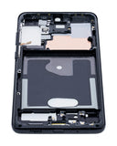 Replacement Mid-Frame Housing Compatible with Samsung Galaxy S20 Plus (Cosmic Black)