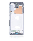 Replacement Mid-Frame Housing Compatible with Samsung Galaxy S20 Plus (Cloud White)
