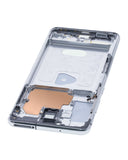 Replacement Mid-Frame Housing Compatible with Samsung Galaxy S20 Plus (Cloud White)