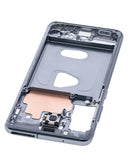 Replacement Mid-Frame Housing Compatible with Samsung Galaxy S20 4G (Cosmic Gray)