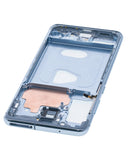Replacement Mid-Frame Housing Compatible with Samsung Galaxy S20 4G (Cloud Blue)