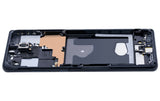 Replacement Mid-Frame Housing Compatible with Samsung Galaxy S20 Ultra (Cosmic Black)