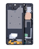 Replacement Mid-Frame Housing Compatible with Samsung Galaxy S20 Ultra (Cosmic Black)
