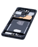 Replacement Mid-Frame Housing Compatible with Samsung Galaxy S20 Ultra (Cosmic Black)