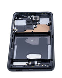 Replacement Mid-Frame Housing Compatible with Samsung Galaxy S20 Ultra (Cosmic Black)
