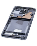 Replacement Mid-Frame Housing Compatible with Samsung Galaxy S20 Ultra (Cosmic Gray)