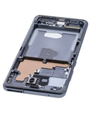 Replacement Mid-Frame Housing Compatible with Samsung Galaxy S20 Ultra (Cosmic Gray)