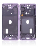 Replacement Mid-Frame Housing Compatible with Samsung Galaxy S20 FE (Cloud Lavender)