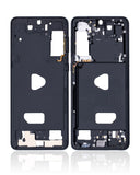 Replacement Mid-Frame Housing Compatible with Samsung Galaxy S21 Plus (Phantom Black)