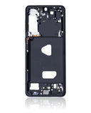 Replacement Mid-Frame Housing Compatible with Samsung Galaxy S21 Plus (Phantom Black)