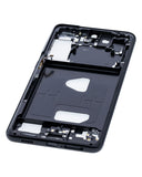 Replacement Mid-Frame Housing Compatible with Samsung Galaxy S21 Plus (Phantom Black)