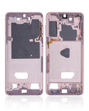 Replacement Mid-Frame Housing Compatible with Samsung Galaxy S21 Plus (Phantom Violet / Pink / Gold)