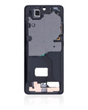 Replacement Mid-Frame Housing Compatible with Samsung Galaxy S21 Ultra (Phantom Black)