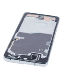 Replacement Mid-Frame Housing Compatible with Samsung Galaxy S21 Ultra (Phantom Silver)