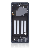 Replacement Mid-Frame Housing Compatible with Samsung Galaxy A71 5G (US Version) (Prism Cube Black)