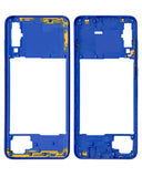 Replacement Mid-Frame Housing Compatible with Samsung Galaxy A70 (A705 / 2019) (Aftermarket Plus) (Blue)