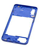 Replacement Mid-Frame Housing Compatible with Samsung Galaxy A70 (A705 / 2019) (Aftermarket Plus) (Blue)