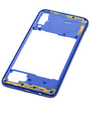 Replacement Mid-Frame Housing Compatible with Samsung Galaxy A70 (A705 / 2019) (Aftermarket Plus) (Blue)