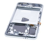Replacement Mid-Frame Housing Compatible with Samsung Galaxy S21 Plus (Phantom Silver)