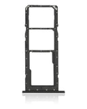 Replacement Dual Sim Card Tray Compatible with Samsung Galaxy A03S (A037F / 2021) (Black)