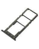 Replacement Dual Sim Card Tray Compatible with Samsung Galaxy A03S (A037F / 2021) (Black)