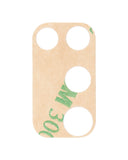 Replacement Back Camera Lens (Glass Only) With Adhesive Compatible with Samsung Galaxy A03S (A037F / A037M / 2021)