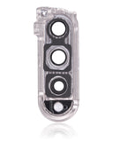 Replacement Back Camera Lens With Cover Bezel Ring Compatible with Samsung Galaxy Z Fold 3 5G (F926) (Phantom Silver)