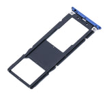 Replacement Single Sim Card Tray Compatible with Alcatel 3C (5026 / 2018) (Blue)
