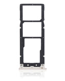 Replacement Dual Sim Card Tray Compatible with Alcatel 3C (5026 / 2018) (Gold)