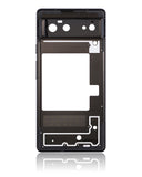 Replacement Mid-Frame Housing Compatible with Google Pixel 6 (Stormy Black)