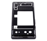 Replacement Mid-Frame Housing Compatible with Google Pixel 6 (Stormy Black)