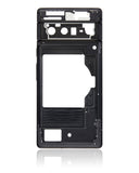 Replacement Mid-Frame Housing Compatible with Google Pixel 6 Pro (Stormy Black)