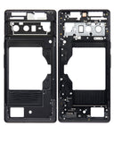 Replacement Mid-Frame Housing Compatible with Google Pixel 6 Pro (Stormy Black)
