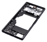 Replacement Mid-Frame Housing Compatible with Google Pixel 6 Pro (Stormy Black)