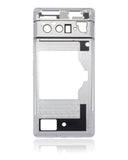Replacement Mid-Frame Housing Compatible with Google Pixel 6 Pro (Cloudy White)